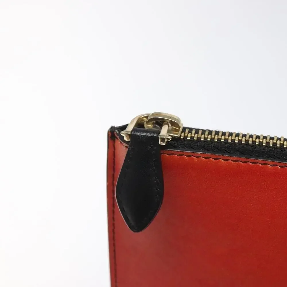 Givenchy Leather Star Clutch Bag Red